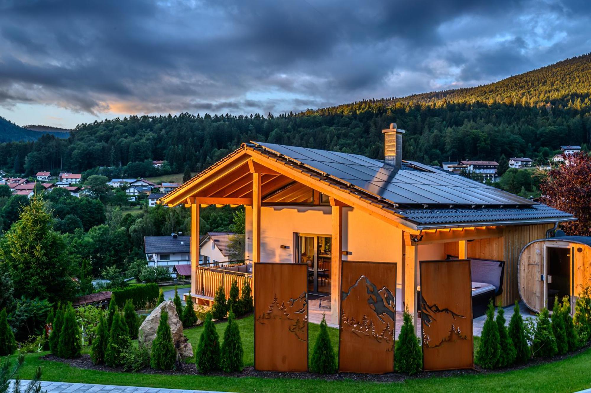Chalets Woid_Liebe&Glueck Bodenmais Dış mekan fotoğraf
